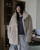 Mingle Fox Fur Jacket