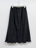 Sweri Banding Frill Long Skirt