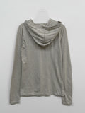 Warmer Stripe Hood Neck T-Shirt