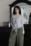 Sheer Summer V-Neck Cardigan