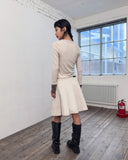RIBBED BUTTON CARDIGAN