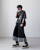 Non-Fade Roll-Up Bermuda Denim