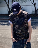 Camo Broken Half Sleeve