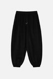 Fleece banding jogger pants