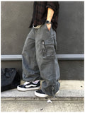 Bexer Multi-Pocket Wide Pants
