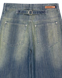 CINCH BACK CURVED JEANS
