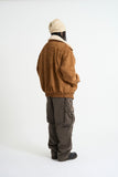 Suede fur lining mustang jacket
