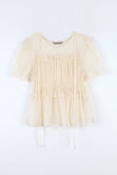 Mock chiffon blouse
