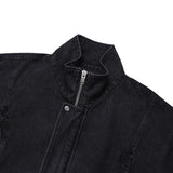 Washed detail denim jacket