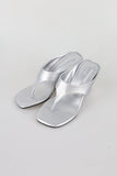 Air wedge flip flop mule