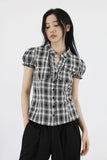 Pimp frill short sleeve shirt