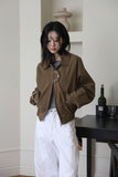 Rivet Cotton Blouson Jacket