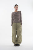 Base pintuck sweat pants