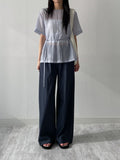 Neti Nylon Wide Pants