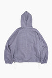 Monet check hood shirt