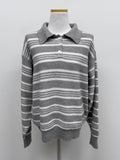 Riche Collar Stripe Knit