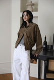 Rivet Cotton Blouson Jacket