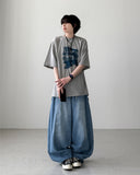 Moment Snap Balloon Denim