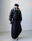 Denji Placket Wide Denim