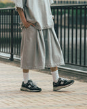 [AG] Valley Tuck Sweat Half Pants