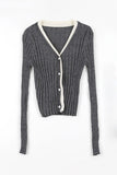 Harris Twill Knit Cardigan