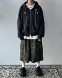 Vintage Damage Hooded Zip-Up
