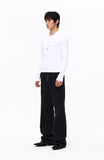 CUT OFF SNAP LONG SLEEVE
