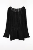 Diagonal Net Long Knit