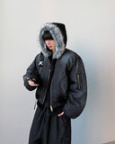 Bless Fur Hood Zip-up