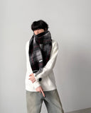 Azir Wool Check Muffler