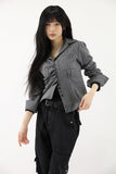 Diagonal Frill ST Shirt