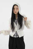Eye Net Hood Zip-up
