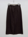 D-ring Stripe H-Line Long Skirt