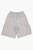 Easy sweat cargo bermuda pants