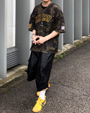 ARMY Camo Mesh Short Sleeve Tee