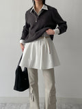 Ribbed Henry Neck Overfit Knit