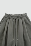 Ness snap tuck bermuda pants