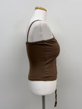 [with cup] Ylang String Sleeveless Bra Top
