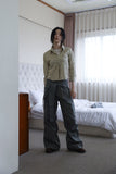 Belt Cotton Cargo Pants