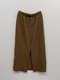 Tuba Wrinkle Banding Long Skirt
