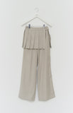 (W) Under Pleats Pants