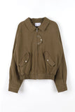 Rivet Cotton Blouson Jacket