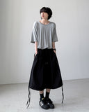 Banker Strap Bermuda Pants