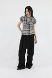 Pimp frill short sleeve shirt