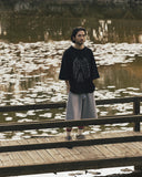 【ANGLAN x HEKA】Wood Bone Half Tee