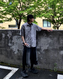 Dark Destroyed Damage Bermuda Denim