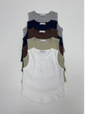 Waffle Round Sleeveless