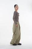 Base pintuck sweat pants