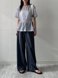 Neti Nylon Wide Pants