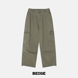 Milky Washed Cargo Pants